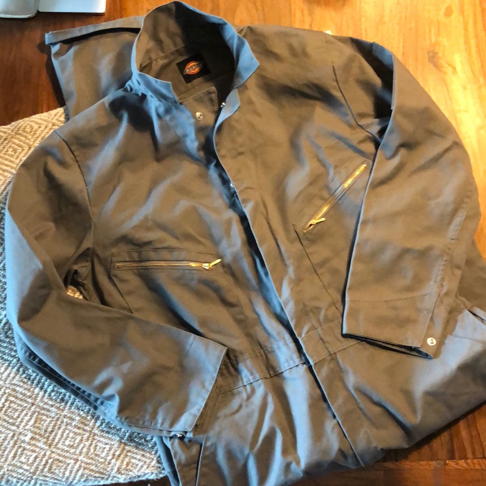 NWOT Dickies Gray Jumpsuit